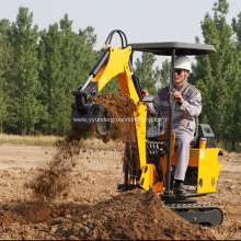 1.5ton Hot-Sell Mini Digger with Hammer Auger Grapple